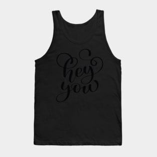 Valentines Calligraphy Quote Tank Top